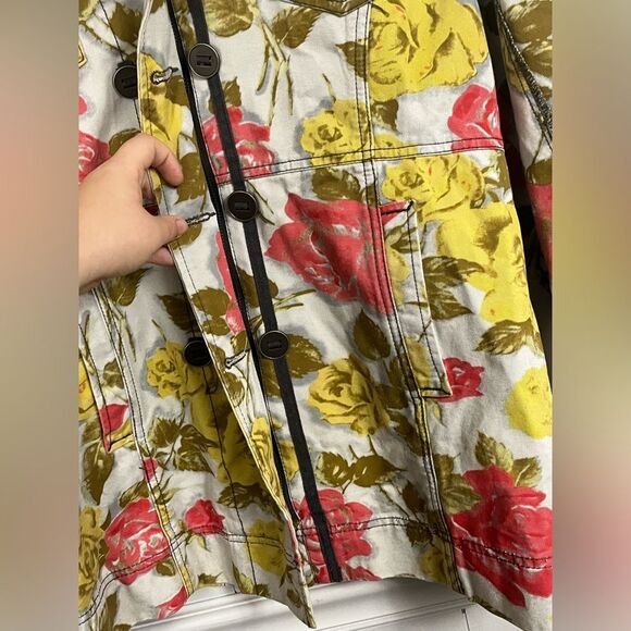 Hurley Floral Pea Cote Size XL - Picture 3 of 6